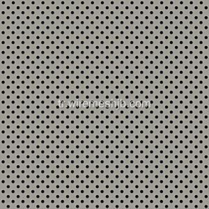 Mikro delikler Galvanizli Delikli Metal Mesh